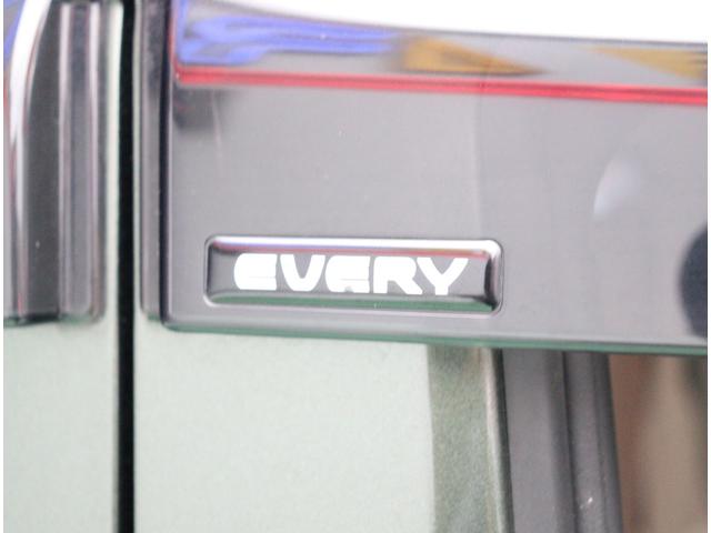 エブリイ ＰＣリミテッド　ルーフキャリア　メモリーナビ＆ＴＶ　ＥＴＣ　キーレス　電動格納ドアミラー　前席パワーウィンドウ　オーバーヘッドコンソール　サイドバイザー　ゴムマット　盗難防止　ライトレベライザー　両側スライドドア（32枚目）