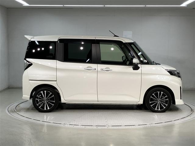 ルーミー カスタムＧ－Ｔ　助手席エアバック　両側オートスライドドア　スマートキープッシュスタート　ＬＥＤライト　１オーナー　横滑り防止機能　クルコン　点検記録簿　ＥＴＣ付　アルミホイール　キーレス　ＤＶＤ　ナビ＆ＴＶ　ＡＢＳ（3枚目）