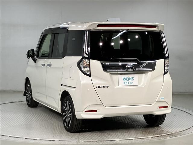 ルーミー カスタムＧ－Ｔ　助手席エアバック　両側オートスライドドア　スマートキープッシュスタート　ＬＥＤライト　１オーナー　横滑り防止機能　クルコン　点検記録簿　ＥＴＣ付　アルミホイール　キーレス　ＤＶＤ　ナビ＆ＴＶ　ＡＢＳ（4枚目）