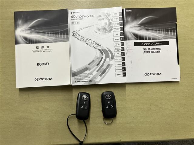 ルーミー カスタムＧ－Ｔ　助手席エアバック　両側オートスライドドア　スマートキープッシュスタート　ＬＥＤライト　１オーナー　横滑り防止機能　クルコン　点検記録簿　ＥＴＣ付　アルミホイール　キーレス　ＤＶＤ　ナビ＆ＴＶ　ＡＢＳ（20枚目）