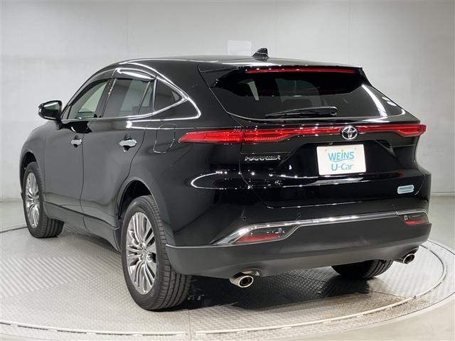 ハリアー Ｚ　バックモニター　地デジＴＶ　衝突軽減システム　記録簿　ドラレコ　横滑防止装置　盗難防止装置　クルコン　ＬＥＤライト　電動シート　ＥＴＣ　オートエアコン　メモリナビ　ミュージックプレイヤー接続可　ＡＷＤ（4枚目）