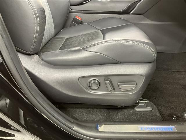 ハリアー Ｚ　バックモニター　地デジＴＶ　衝突軽減システム　記録簿　ドラレコ　横滑防止装置　盗難防止装置　クルコン　ＬＥＤライト　電動シート　ＥＴＣ　オートエアコン　メモリナビ　ミュージックプレイヤー接続可　ＡＷＤ（20枚目）