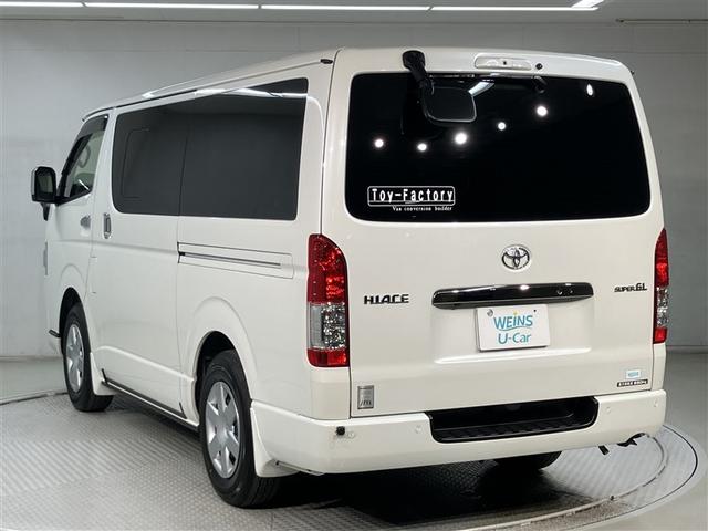 ハイエースバン スーパーGL ダークプライムII LEDヘットライト メモリーナビゲーション ミュージックプレイヤー接続可 地デジ スマキー ABS 盗難警報装置 運転席エアバッグ オートエアコン パワーウインドウ 記録簿 ESC ドラレコ ETC(4枚目)