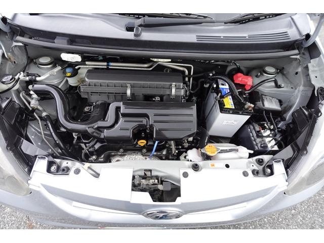 ミライース Ｘ　純正ナビ地デジＥＴＣ２カメラドラレコ禁煙車　電動格納ドアミラー純正ドアバイザープライバシーガラスライトレベライザーマニュアルエアコン両席エアーバックＡＢＳアイドリングストップ機能純正セキュリティー（4枚目）