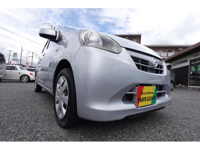 ミライース Ｘ　純正ナビ地デジＥＴＣ２カメラドラレコ禁煙車　電動格納ドアミラー純正ドアバイザープライバシーガラスライトレベライザーマニュアルエアコン両席エアーバックＡＢＳアイドリングストップ機能純正セキュリティー（24枚目）