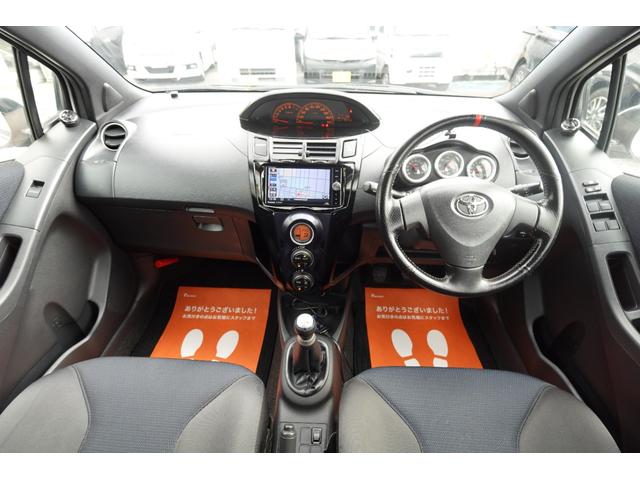 ヴィッツ TRDターボM ツインカムICターボ150PS社外ナビ地デジ 純正ETCバックカメラモデリスタ3連メーター純正HIDライトLEDフォグ純正エアロBBS17インチアルミウインカーミラープライバシーガラスセンター2本出(3枚目)