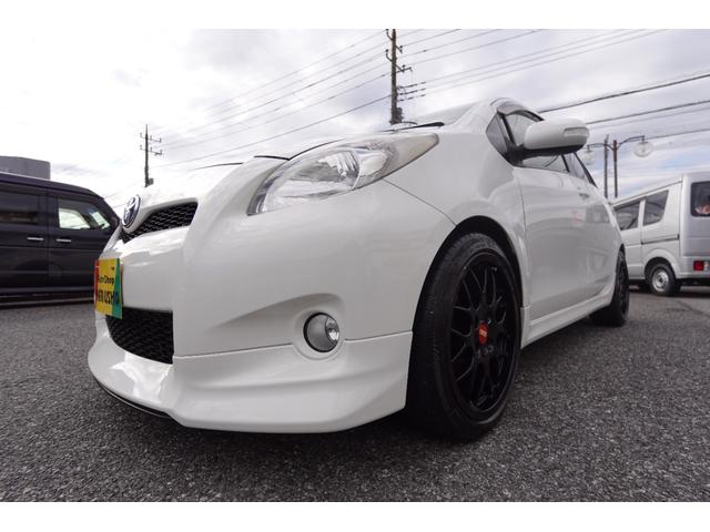 ヴィッツ TRDターボM ツインカムICターボ150PS社外ナビ地デジ 純正ETCバックカメラモデリスタ3連メーター純正HIDライトLEDフォグ純正エアロBBS17インチアルミウインカーミラープライバシーガラスセンター2本出(8枚目)