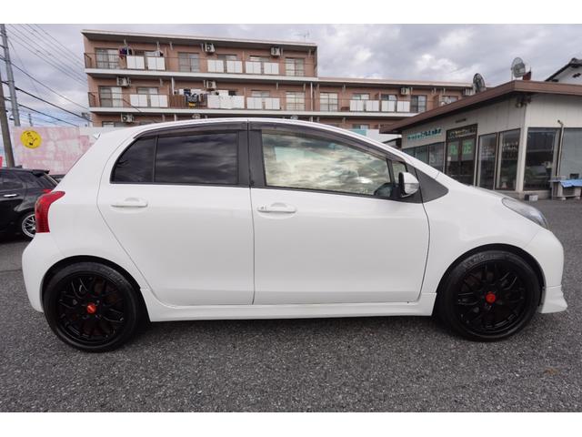 ヴィッツ TRDターボM ツインカムICターボ150PS社外ナビ地デジ 純正ETCバックカメラモデリスタ3連メーター純正HIDライトLEDフォグ純正エアロBBS17インチアルミウインカーミラープライバシーガラスセンター2本出(15枚目)