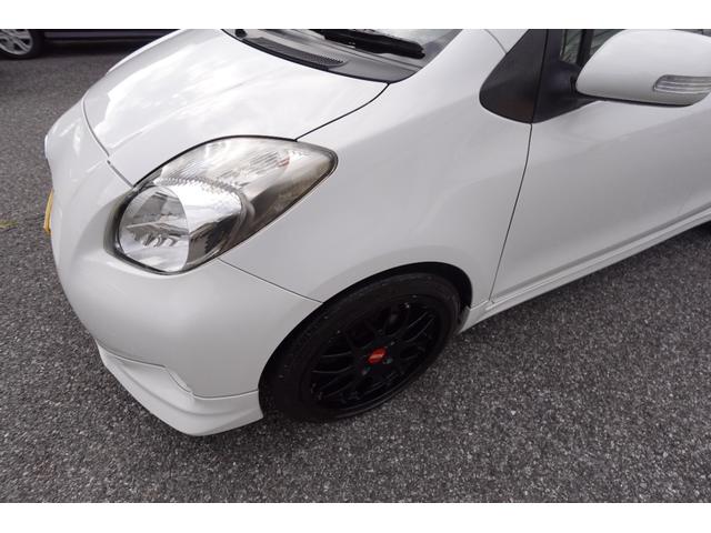 ヴィッツ TRDターボM ツインカムICターボ150PS社外ナビ地デジ 純正ETCバックカメラモデリスタ3連メーター純正HIDライトLEDフォグ純正エアロBBS17インチアルミウインカーミラープライバシーガラスセンター2本出(28枚目)