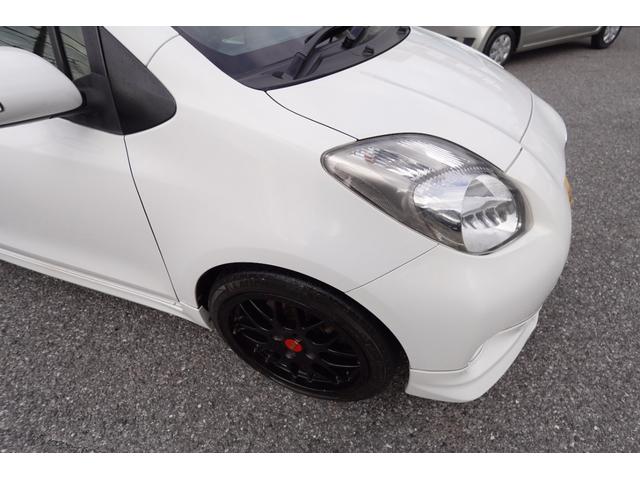 ヴィッツ TRDターボM ツインカムICターボ150PS社外ナビ地デジ 純正ETCバックカメラモデリスタ3連メーター純正HIDライトLEDフォグ純正エアロBBS17インチアルミウインカーミラープライバシーガラスセンター2本出(32枚目)