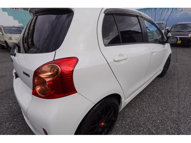 ヴィッツ TRDターボM ツインカムICターボ150PS社外ナビ地デジ 純正ETCバックカメラモデリスタ3連メーター純正HIDライトLEDフォグ純正エアロBBS17インチアルミウインカーミラープライバシーガラスセンター2本出(35枚目)