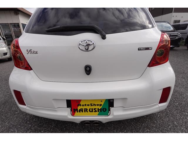 ヴィッツ TRDターボM ツインカムICターボ150PS社外ナビ地デジ 純正ETCバックカメラモデリスタ3連メーター純正HIDライトLEDフォグ純正エアロBBS17インチアルミウインカーミラープライバシーガラスセンター2本出(37枚目)