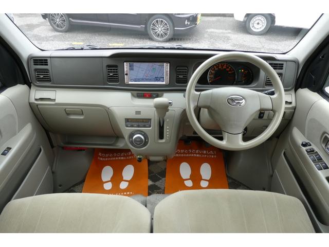 アトレーワゴン カスタムターボＲＳリミテッド　純正ナビ地デジ左側Ｐスライドドア純正ＨＩＤクリアーフォグランプ純正エアロ純正１３インチアルミウインカーミラープライバシーガラスフルオートエアコンバックモニター両席エアーバックＡＢＳ修復歴無取説記録簿付（3枚目）