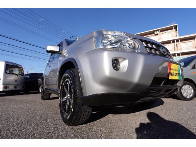 エクストレイル 20X 純正6速MT社外16インチAWレザーシート電動格納ドアミラープライバシーガラスレベライザー純正CDデッキオートエアコン両席AバックABS撥水フロアーリアワイパー修復歴無取説記録簿付走行56940キロ(25枚目)