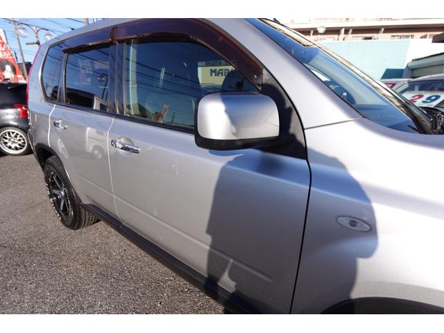 エクストレイル 20X 純正6速MT社外16インチAWレザーシート電動格納ドアミラープライバシーガラスレベライザー純正CDデッキオートエアコン両席AバックABS撥水フロアーリアワイパー修復歴無取説記録簿付走行56940キロ(33枚目)