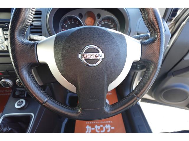 エクストレイル 20X 純正6速MT社外16インチAWレザーシート電動格納ドアミラープライバシーガラスレベライザー純正CDデッキオートエアコン両席AバックABS撥水フロアーリアワイパー修復歴無取説記録簿付走行56940キロ(48枚目)