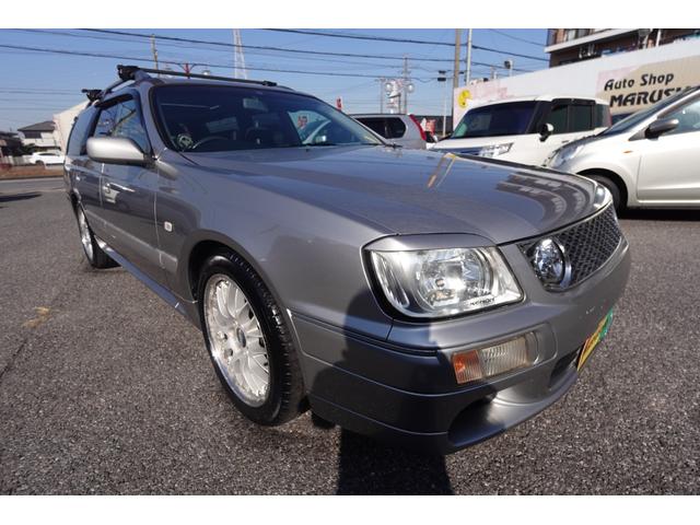 ステージア ２５ｔ　ＲＳ　ＦＯＵＲ　Ｓ　ＢＢＳ１７インチアルミブリッツ製車高調純正ＨＩＤライトフォグツインサンルーフフジツボ製マフラープライバシーガラスケンウッド製ナビ地デジパナソニック製ＥＴＣＭＯＭＯステアブリッツブースト計Ｔベルト交換済（12枚目）