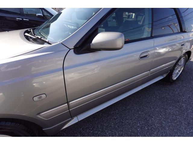 ステージア ２５ｔ　ＲＳ　ＦＯＵＲ　Ｓ　ＢＢＳ１７インチアルミブリッツ製車高調純正ＨＩＤライトフォグツインサンルーフフジツボ製マフラープライバシーガラスケンウッド製ナビ地デジパナソニック製ＥＴＣＭＯＭＯステアブリッツブースト計Ｔベルト交換済（31枚目）