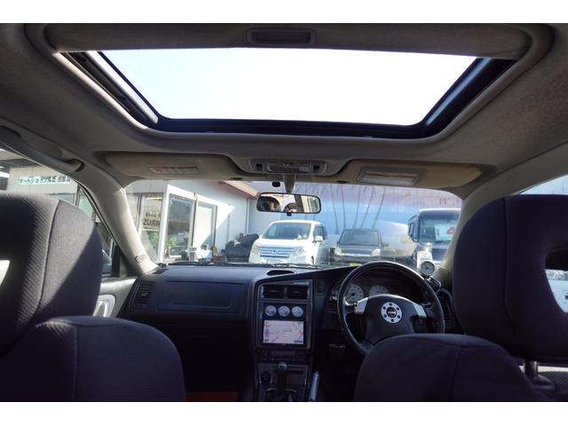 ステージア ２５ｔ　ＲＳ　ＦＯＵＲ　Ｓ　ＢＢＳ１７インチアルミブリッツ製車高調純正ＨＩＤライトフォグツインサンルーフフジツボ製マフラープライバシーガラスケンウッド製ナビ地デジパナソニック製ＥＴＣＭＯＭＯステアブリッツブースト計Ｔベルト交換済（63枚目）