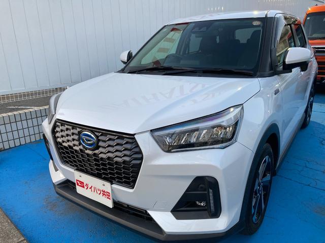 ロッキー プレミアムＧ　ＨＥＶ　カーペットマット・パノラマモニター・ドライブレコーダー前後・９インチプレミアムメモリーナビ・フロントサイドバイザー・シートヒーター・クルーズコントロール・ＥＴＣ車載器（2枚目）