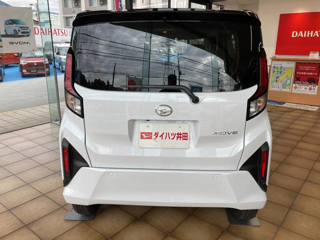 ムーヴ Ｇ　Ｇ　２０２３年モデル純正ナビ　前後ドライブレコーダー　電動Ｐブレーキ　ツートンカラー　衝突軽減ブレーキ　誤発進抑制装置　バックモニター　コーナーセンサー　１４インチアルミホイール（6枚目）