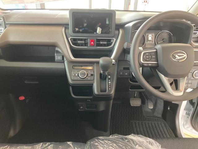 ムーヴ Ｇ　Ｇ　２０２３年モデル純正ナビ　前後ドライブレコーダー　電動Ｐブレーキ　ツートンカラー　衝突軽減ブレーキ　誤発進抑制装置　バックモニター　コーナーセンサー　１４インチアルミホイール（12枚目）