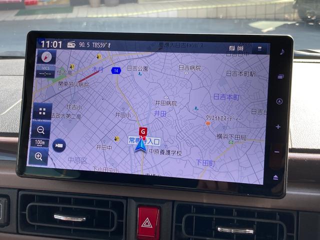 ムーヴキャンバス セオリーＧ　１０インチスタイリッシュナビ・前後ドライブレコーダー・パノラマモニターカメラ・ＥＴＣ２．０車載器・シートヒーター・衝突軽減ブレーキ・本革巻ハンドルカバー・ＬＥＤヘッドランプ・電動パーキングブレーキ（27枚目）