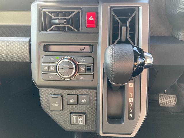 タフト Ｇターボ　ダーククロムベンチャー　特別仕様車　純正１０インチナビ　前後ドライブレコーダー　ＥＴＣ　パノラマモニター　衝突軽減ブレーキ　誤発進抑制装置　ルーフキャリア　前後マッドフラップ　コーナーセンサー　スマートキー　フードエンブレム（13枚目）