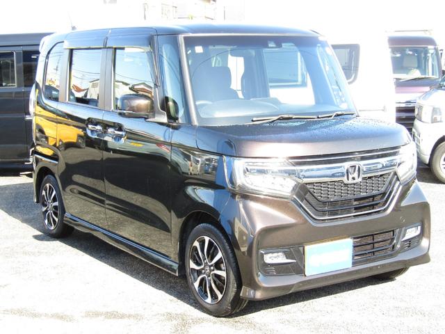 Ｎ－ＢＯＸカスタム Ｇ・Ｌホンダセンシング　左オートスライド　ブレーキサポート　メモリーナビ（9枚目）