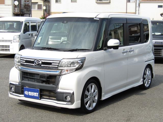 タント カスタムＲＳ　トップエディションＳＡＩＩ　両側オートスライド　ブレーキサポート（8枚目）