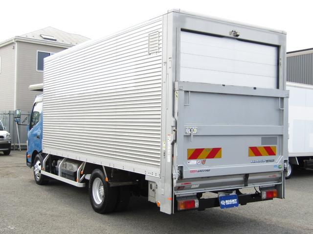 デュトロハイブリッド アルミバン　ワイド　ロング　荷台内寸長３０９／幅１６９／高１９２　パワーゲート６００キロ（11枚目）
