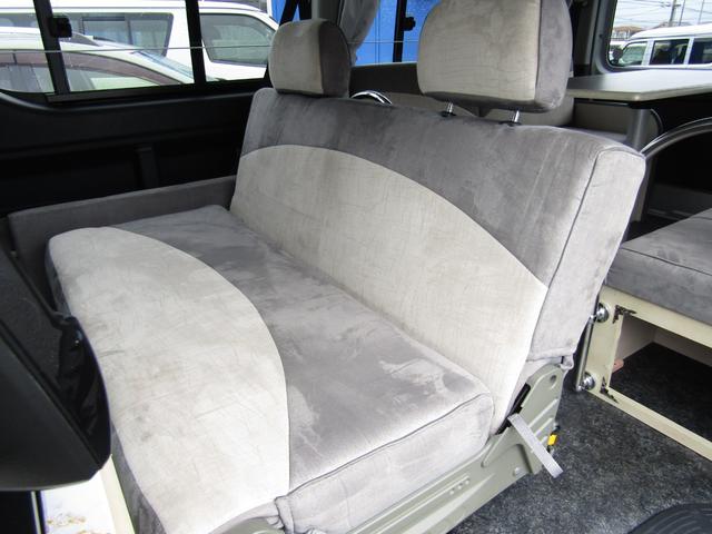 ハイエースワゴン ＧＬ　キャンピング仕様　ナッツＲＶ製トライアル　運転席レカロシート（15枚目）