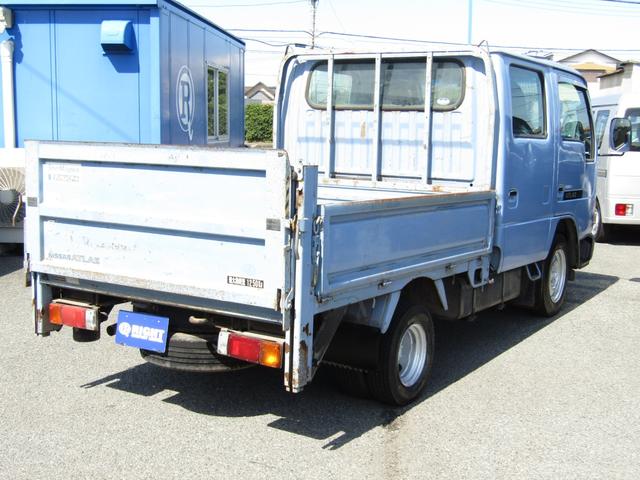 アトラストラック ロングスーパーローDX 新明和パワーゲート600キロ 5速マニュアル(10枚目)