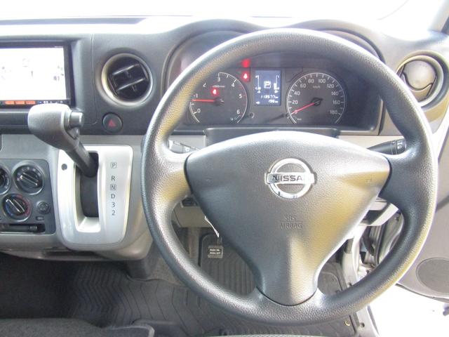 NV350キャラバンバン ロングDXターボ メモリーナビ フルセグTV キーレス(12枚目)