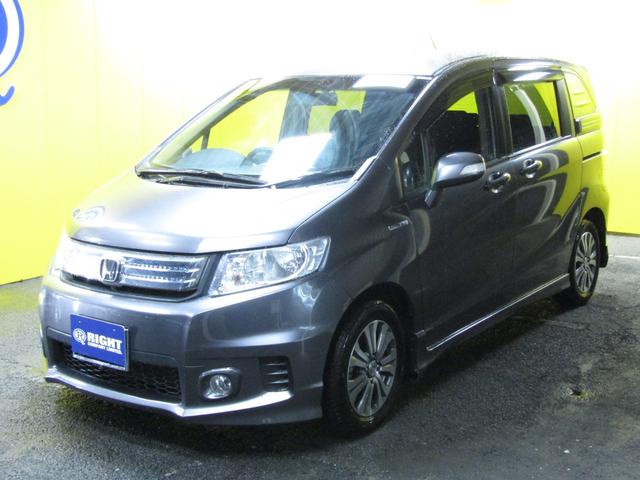 フリードスパイクハイブリッド ジャストセレクション 両側オートスライド HDDナビ(9枚目)