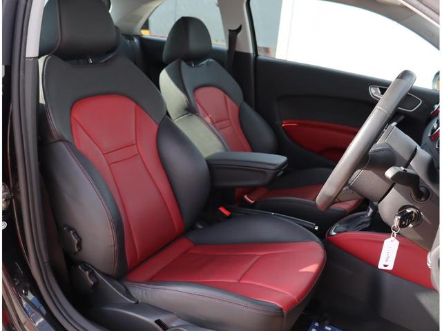 1.4TFSI 純正ナビ・フルセグTV・ETC・HIDライト・キーレスエントリー・ウインカーミラ赤黒本革シート・シートヒーター・オートライト・前後フォグランプ・マニュアルモードAT・ISTOP(18枚目)