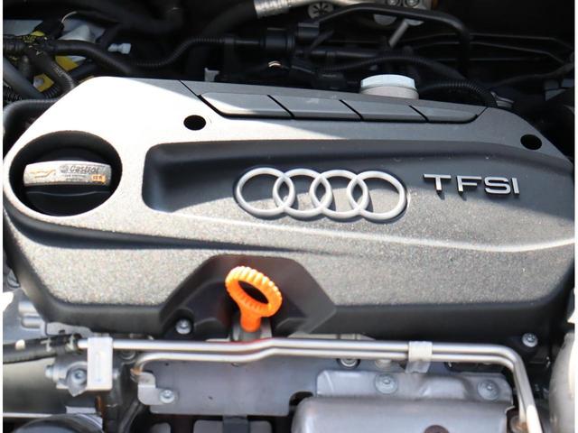 1.4TFSI 純正ナビ・フルセグTV・ETC・HIDライト・キーレスエントリー・ウインカーミラ赤黒本革シート・シートヒーター・オートライト・前後フォグランプ・マニュアルモードAT・ISTOP(52枚目)