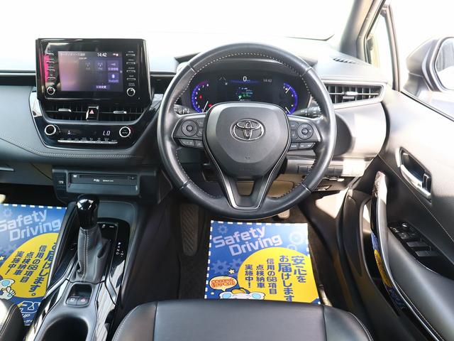 カローラツーリング ダブルバイビー　モデリスタエアロ　ディスプレイオーディオ　バックカメラ　ＣＤ　ＤＶＤ　スマートキー　衝突軽減ブレーキ　ＥＴＣ　ドライブレコーダー　ＬＥＤヘッドライト　純正１７インチアルミ　コーナーセンサー（8枚目）
