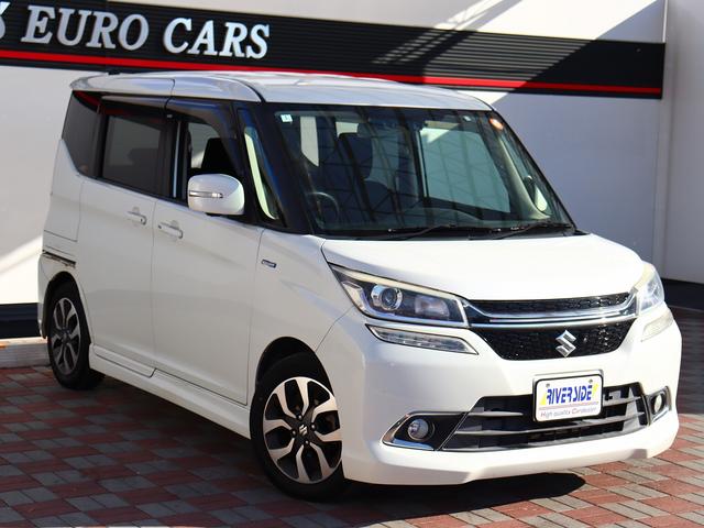 ソリオバンディット ハイブリッドＭＶ　純正ナビ　フルセグ　ＢＴ　ＣＤ　スマートキー　両側パワースライドドア　横滑り防止　レーンキープ　スマートキー　ＥＴＣ　ＵＳＢ　シートヒーター　サイドエアバック　純正１５インチアルミ　ＨＩＤ　フォグ（43枚目）