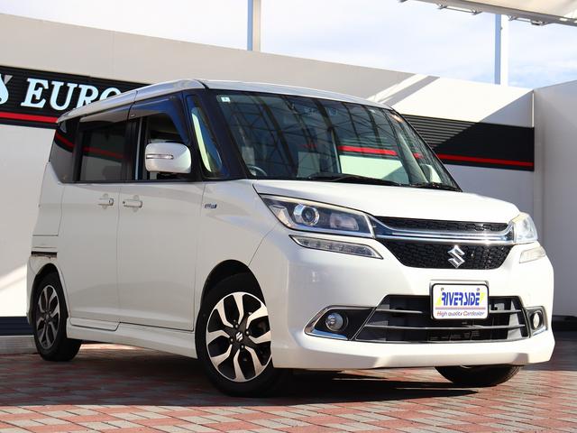 ソリオバンディット ハイブリッドＭＶ　純正ナビ　フルセグ　ＢＴ　ＣＤ　スマートキー　両側パワースライドドア　横滑り防止　レーンキープ　スマートキー　ＥＴＣ　ＵＳＢ　シートヒーター　サイドエアバック　純正１５インチアルミ　ＨＩＤ　フォグ（44枚目）