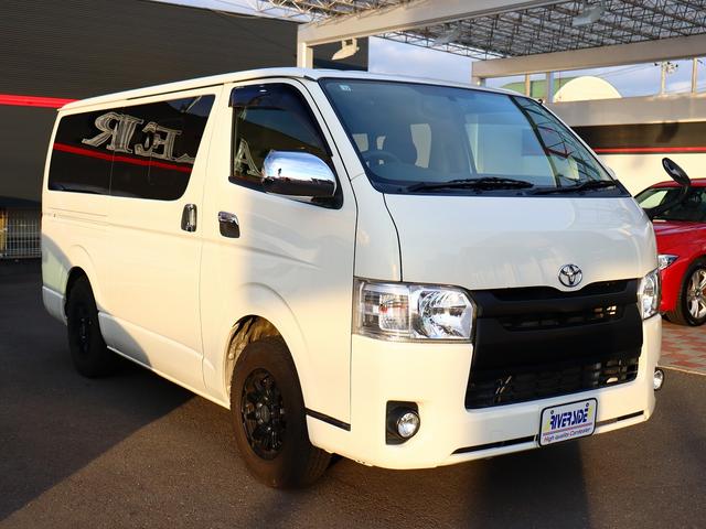 ハイエースバン スーパーGL ロング メモリーナビ ワンセグTV バックカメラ CD キーレス ETC 社外15インチアルミ 両側スライドドア(6枚目)