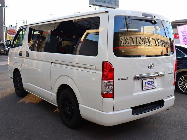 ハイエースバン スーパーGL ロング メモリーナビ ワンセグTV バックカメラ CD キーレス ETC 社外15インチアルミ 両側スライドドア(9枚目)