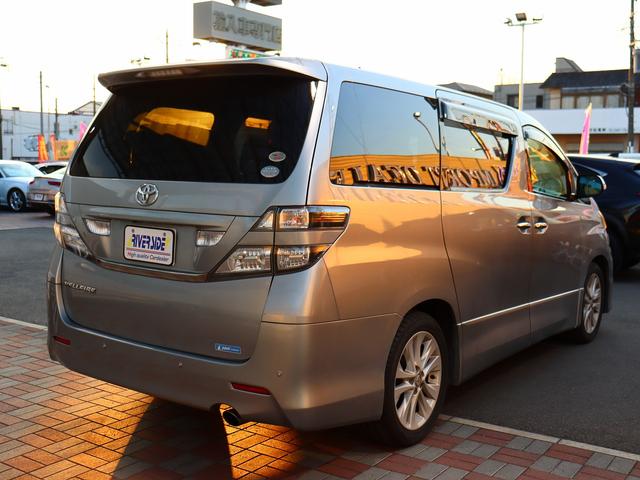 ヴェルファイア 2.4Z 純正HDDナビ フルセグ バック・フロントカメラ スマートキー 左側パワースライドドア 横滑り防止 コーナーセンサー ディスチャージヘッドライト フォグランプ 純正18インチアルミ(7枚目)