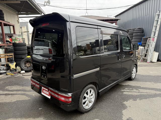 アトレーワゴン カスタムターボＲＳ　ブラックエディション　ターボ　社外ナビ　ＥＴＣ　電格ミラー　ＡＷ（12枚目）