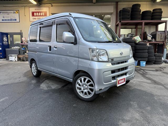 ハイゼットカーゴ クルーズターボ　４ＷＤ！ターボ！純正ＡＷ！社外ナビ！ＥＴＣ！（4枚目）