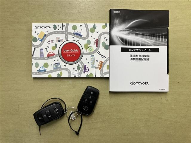 シエンタ Ｇ　クルーズＣ　盗難防止システム　試乗車　Ｗ電動ドア　ＬＥＤ　バックガイドモニター　ドライブレコーダー　フルセグＴＶ　ＡＡＣ　ＥＴＣ車載器　ＰＳ　エアＢ　ＰＷ　３列シート　キーフリー　ウォークスルー（23枚目）