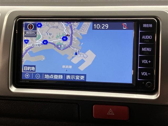 ハイエースバン ロングスーパーＧＬ　リアカメラ　ＳＲＳ　横滑り防止装置付　盗難防止機能　キーレス　エアコン　ワンセグ　パワステ　ナビＴＶ　ドライブレコーダ　ＥＴＣ　ミュージックプレイヤー接続可　ＡＢＳ　メモリーナビ　パワーウィンドゥ（6枚目）