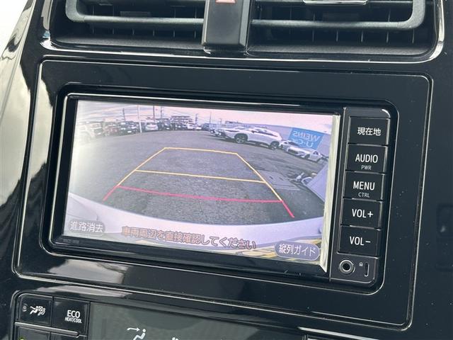 プリウス Ｓ　ＬＥＤヘット　盗難防止システム　スマキー　ＡＣ　ナビ＆ＴＶ　ドライブレコーダー　メディアプレイヤー接続　横滑り防止システム　バックガイドモニター　ＥＴＣ車載器　アルミホイール　運転席パワーウィンドウ（6枚目）