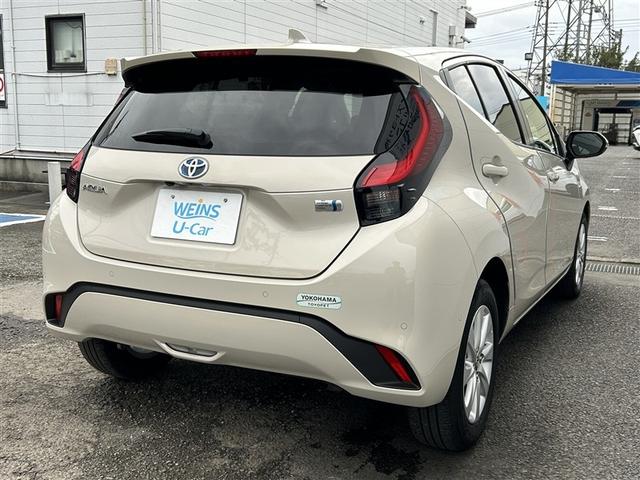 アクア Ｚ　ＬＥＤヘッドライト　スマートキー　１００Ｖ電源　イモビライザー　アルミホイール　ドライブレコーダー　オートクルーズコントロール　フルセグＴＶ　エアコン　ＥＳＣ　ナビ＆ＴＶ　カーテンエアバッグ　ＥＴＣ（10枚目）