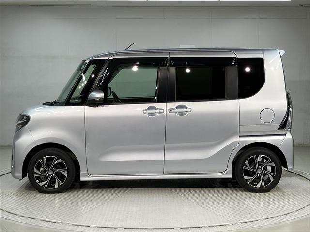 タント カスタムＸ　衝突軽減ブレーキ　アイドリングストップ機能　Ｂカメラ　ナビＴＶ　盗難警報装置　ＬＥＤ　ＥＴＣ　キーレスエントリー　スマキー　フルセグＴＶ　エアコン　Ｗエアバッグ　ＤＶＤ　パワステ　サイドエアバッグ（2枚目）